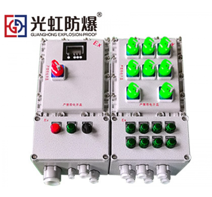 電伴熱防爆溫控箱 鑄鋁合金帶觀察視窗數(shù)顯溫度